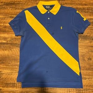 Blue and Yellow Polo Ralph Lauren